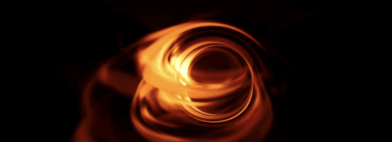我們印象中的黑洞畫面，都是電影或藝術家所虛擬，真正的黑洞模樣，從來沒人能拍到。   圖：翻攝自Event Horizon Telescope官網