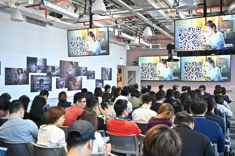 Facebook首度在台灣新辦公室舉辦數位行銷課程 探討電商趨勢及最佳廣告成效衡量方式。   圖／Facebook提供