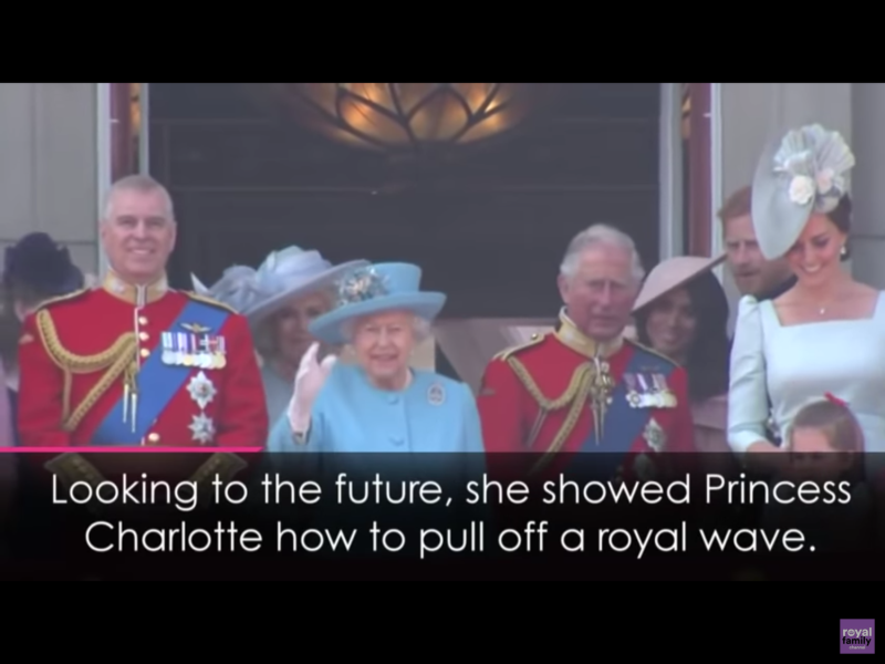 伊麗莎白二世（Elizabeth II）的官方生日和公開慶生活動在6月。她今天和主要王室成員出席在溫莎城堡（Windsor Castle）的聖喬治禮拜堂（St George's Chapel）舉行的傳統復活節禮拜，出席者包括孫兒威廉王子（Prince William）、哈利王子（Prince Harry）和威廉的妻子凱特（Kate），哈利的妻子梅根（Meghan Markle）則因頭胎即將臨盆而未出席。   圖：翻攝自Youtube