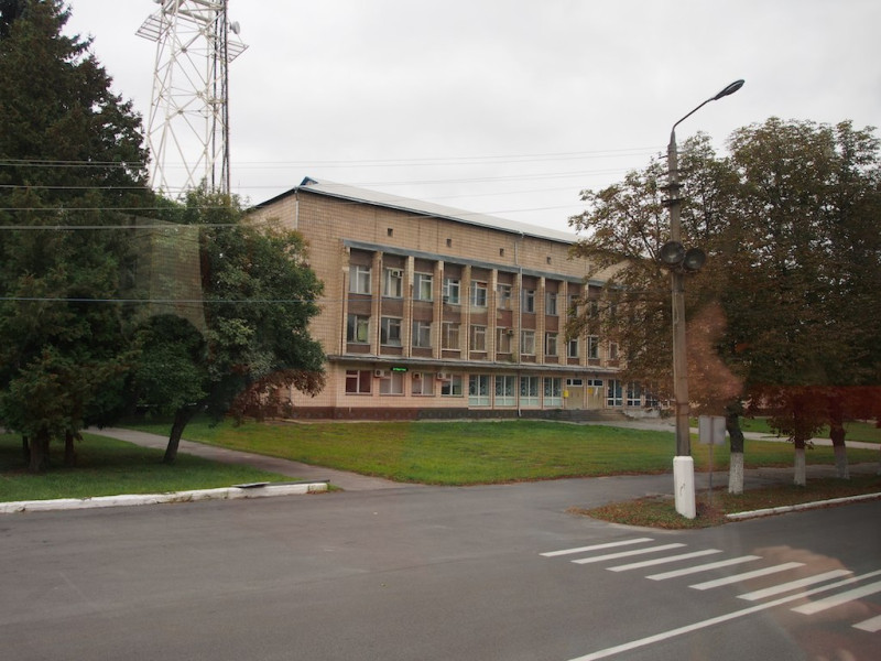車諾比1986年之前的市政廳，現為輻射控制中心。   圖/維基百科