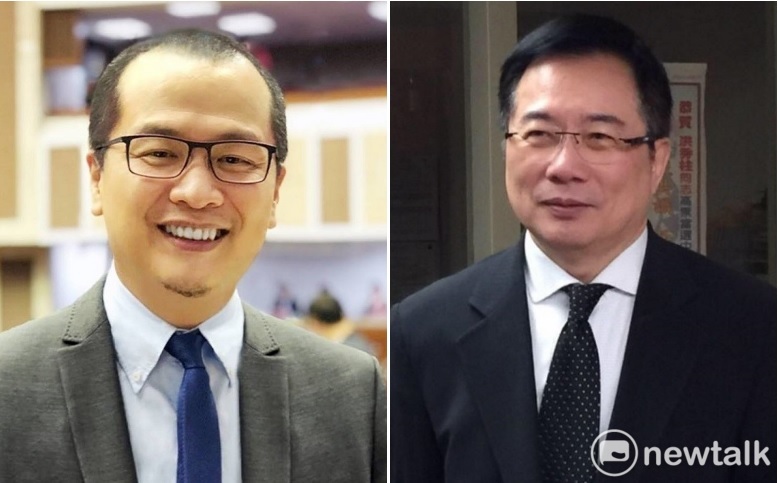 國民黨台北市議員羅智強（左）、國民黨前立委蔡正元（右）。   圖：新頭殼合成
