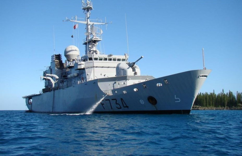 美國官員透露，法國巡防艦葡月號6日通過台灣海峽。   （圖取自法國國防部網頁www.defense.gouv.fr）
