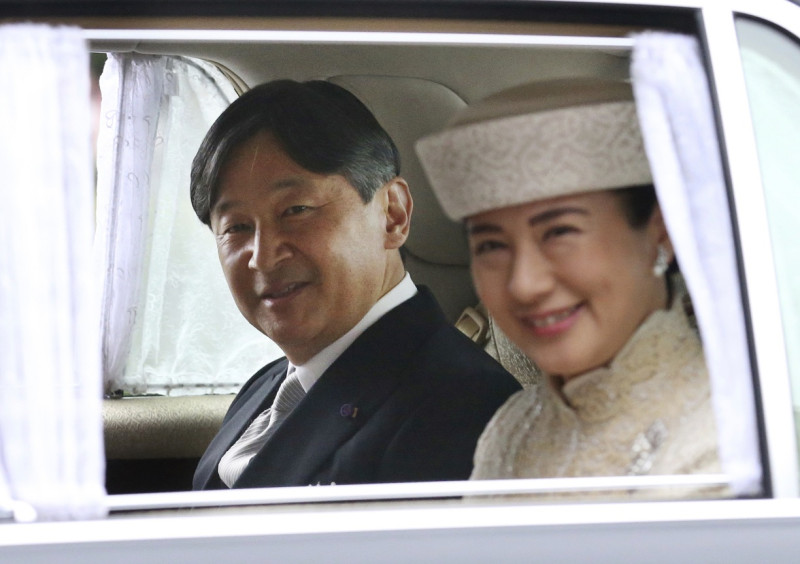 皇太子德仁與太子妃雅子將於5月1日成為日本天皇及皇后。   圖：達志影像/美聯社
