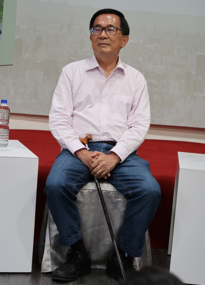 前總統陳水扁。   圖：林朝億/攝