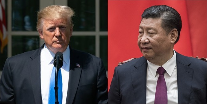 美國總統川普（左圖）與中國領導人習近平可望在6月的G20高峰會上，再度會晤，備受外界期待。   圖：翻攝自美國甶宮臉書、達志影像/美聯社資料照片