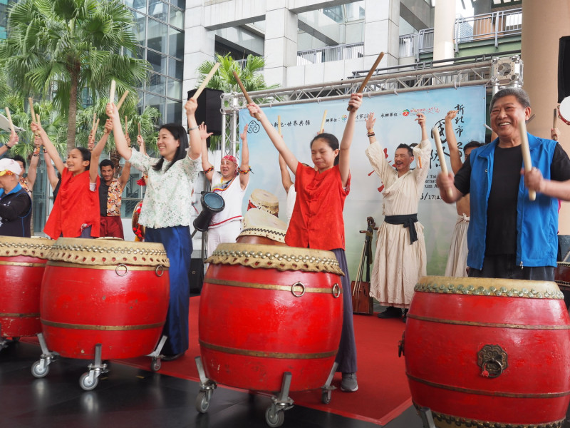 新北市國際鼓藝節已邁入第13年，將帶給民眾精彩絕倫的鼓藝饗宴。   圖／新北市文化局提供