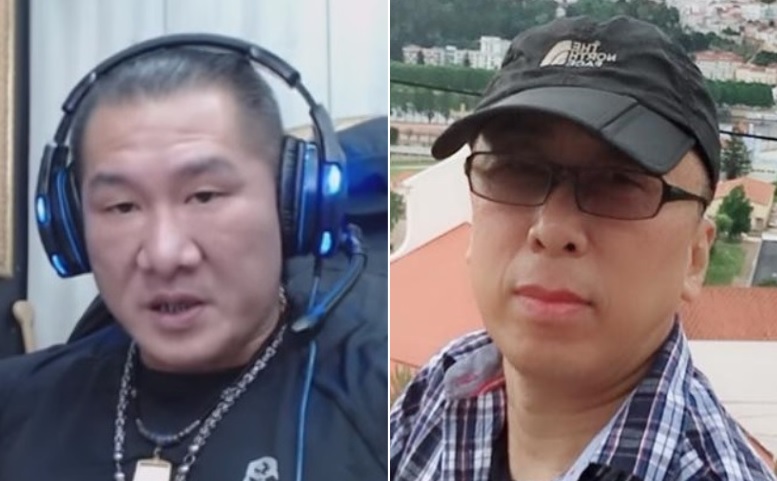 網路紅人館長陳之漢（左）、作家苦苓（右）。   圖：新頭殼合成