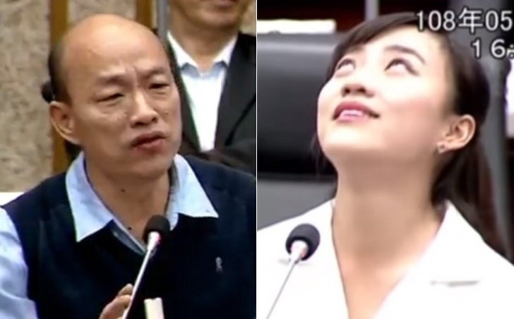 高雄市長韓國瑜（左）、時代力量議員黃捷（右）。   圖：新頭殼合成