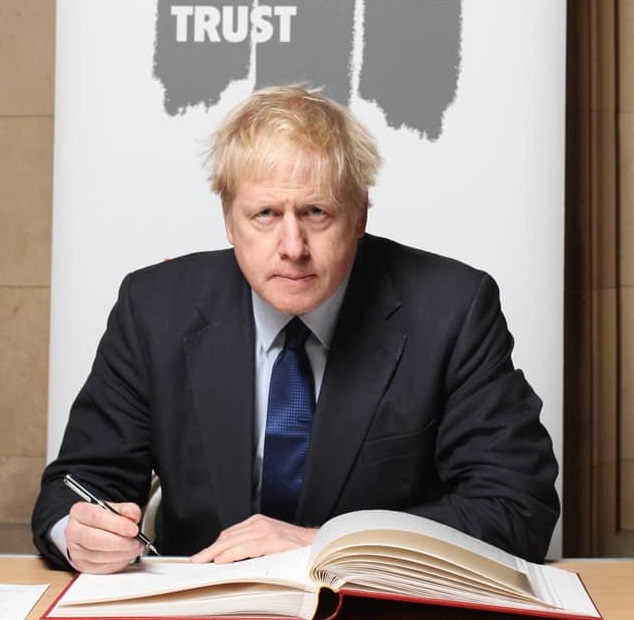 英國最高法院裁定，首相強生（Boris Johnson）為了脫歐讓國會休會是違法的。   圖：翻攝強生臉書