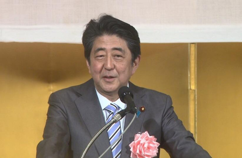 日本首相安倍晉三。   圖：翻攝安倍晉三臉書