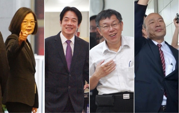 民進黨總統初選29日通過初選規則，確定將台北市長柯文哲、高雄市長韓國瑜納入對比式民調。   圖：新頭殼合成