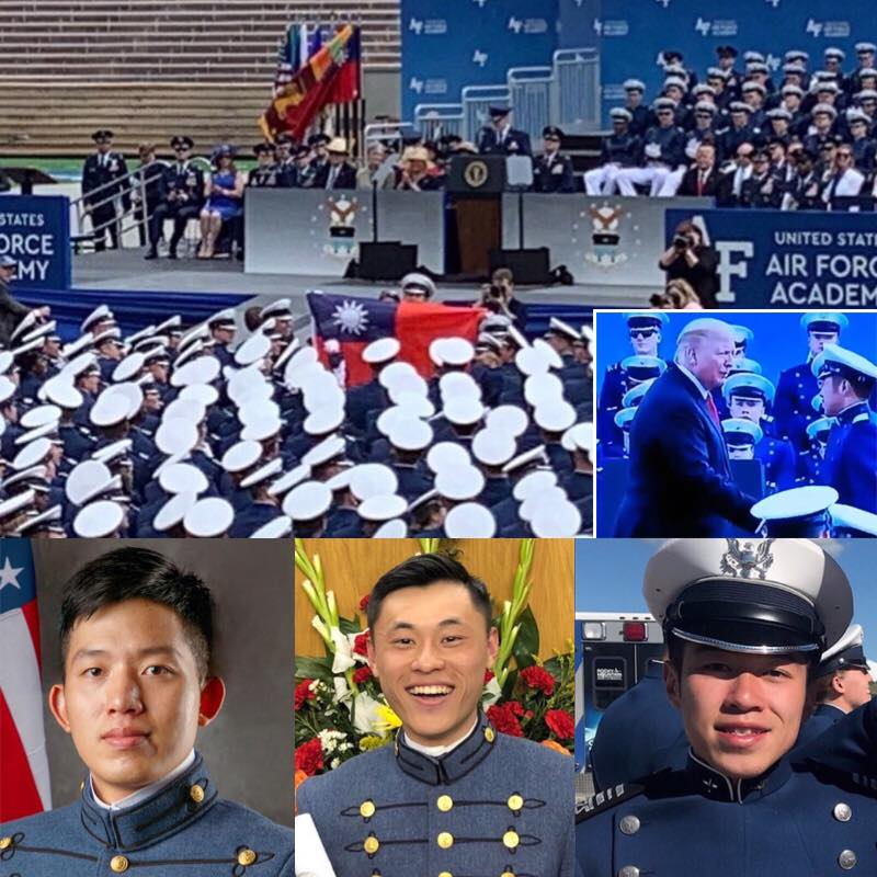 總統蔡英文臉書貼文表示：當台灣被唱名、中華民國國旗飄揚那刻，國軍的榮耀也被世界看見。   圖/總統蔡英文臉書粉絲頁