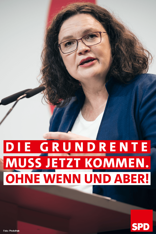 德國社會民主黨黨魁納勒斯因歐洲議會選舉失利，引咎下台。   圖：翻攝自納勒斯臉書