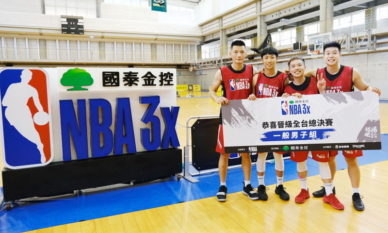 2018國泰NBA3x一般組冠軍隊伍「魯肉飯」，本次預賽也順利晉級，誓言希望再次拿下冠軍前往美國。   圖／大漢整合行銷提供