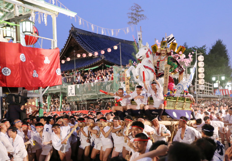 2018年日本博多祗園山笠祭活動精彩片段。   圖：台北旅遊網／提供
