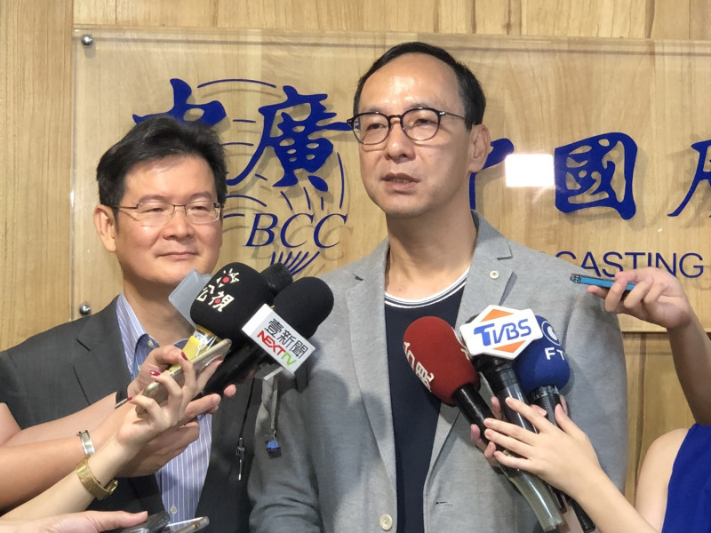 前新北市長朱立倫表示，「一國兩制」在台灣不會有任何市場。   圖：朱立倫辦公室／提供(資料照片)