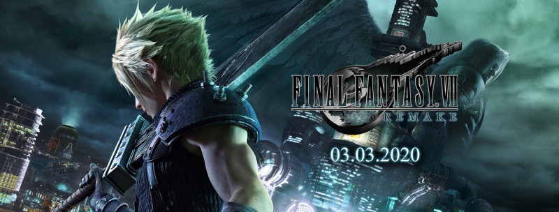 《Final Fantasy VII》重製板將於明年3月登場。   圖：翻攝自  Final Fantasy VII 粉絲專頁