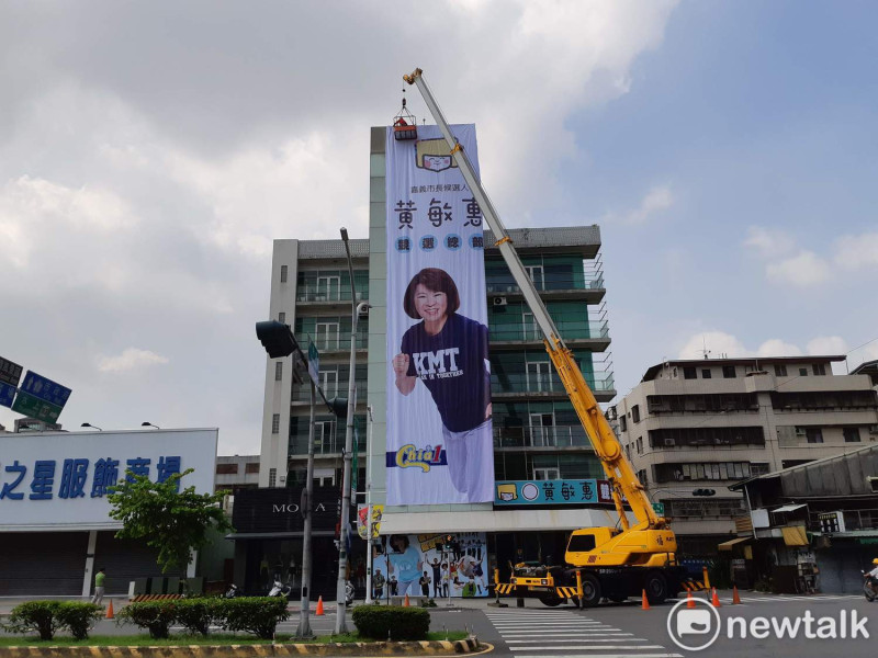 位於嘉義市垂楊路、西榮街口的建物，是藍營的常勝之地，成為傳奇。   圖：蔡坤龍/攝