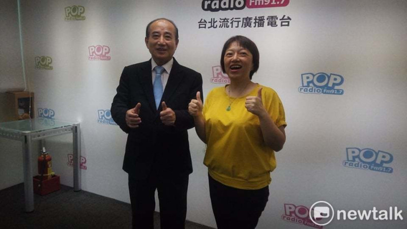 前立法院長王金平接受電台專訪。   圖：黃建豪/攝