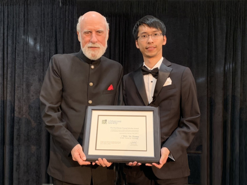 今年5月，一座有小諾貝爾獎之稱的獎項，頒發給台灣博士生黃敏祐。   圖：今周刊/提供