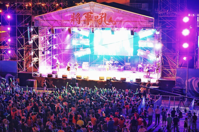 2018台南夏日音樂節嗨翻全場，今年將延續這股熱力繼續。   圖：台南旅遊網官網／提供