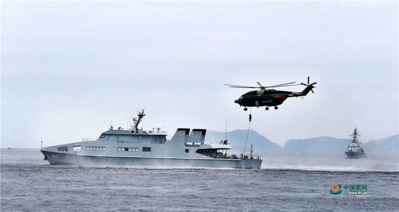 中共當局宣布近日將在「東南沿海海空域」及「朱日和」進行軍事演習。   圖：翻攝自中國軍網