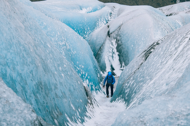 冰島的瓦特納冰川今年因其冰與火的動態性納入自然遺產。圖：謝佳真／攝