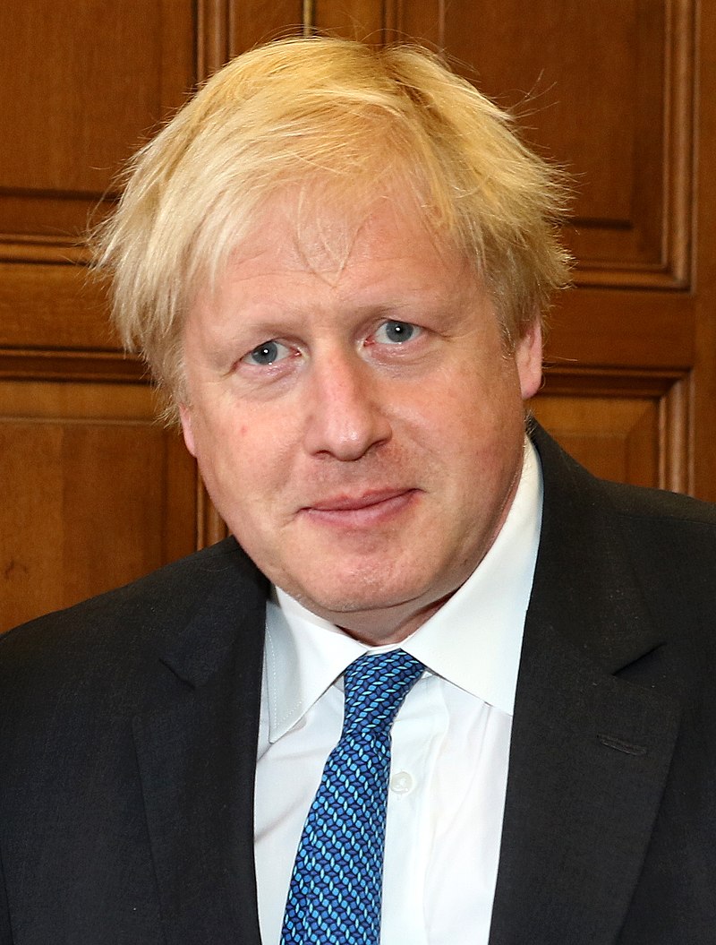 英國首相強森（Boris Johnson）於當地1日上午在下議院發表演說，表示若第二波肺炎疫情爆發，死亡人數將會比現在高出兩倍之多   圖：翻攝維基百科/Foreign and Commonwealth Office提供