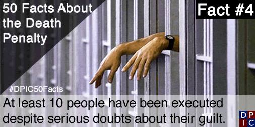 美國死刑訊息中心數據顯示，1988年至2018年間，有78人在聯邦案件中被判死刑，目前仍有62名死刑囚。   圖：翻攝自美國死刑訊息中心臉書