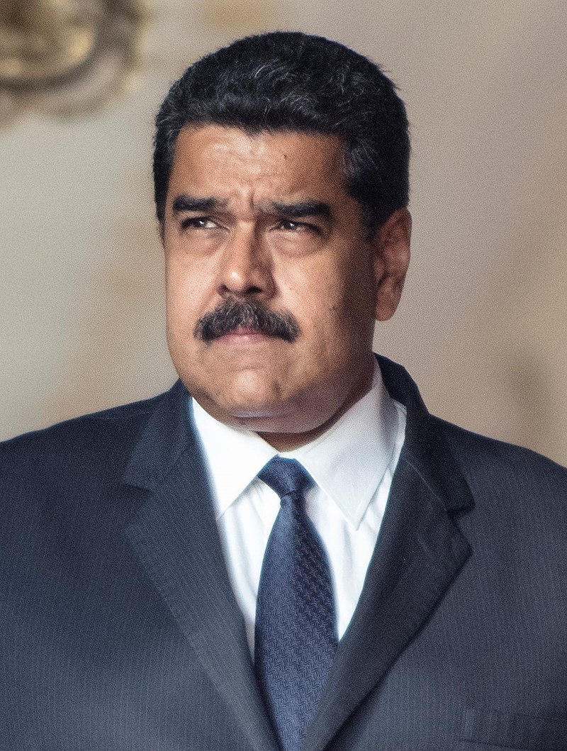 委內瑞拉總統馬杜洛擔心哥倫比亞出兵幫助反對派，呼籲哥國軍人抗命。   圖：Eneas de Troya提供　CC BY-SA 2.0