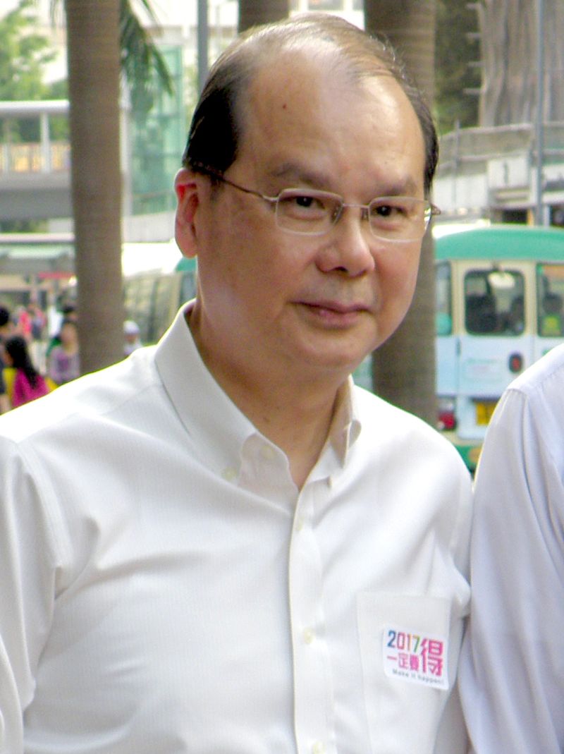 香港署理行政長官張建宗。   圖：翻攝自維基百科/Exploringlife作品
