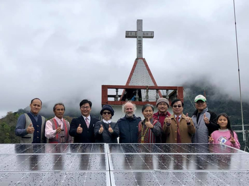 比亞外部落3KW公益案場   圖：台灣再生能源推動聯盟／提供