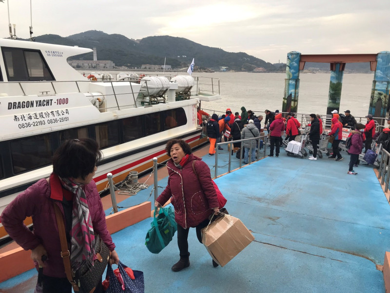 受強颱利奇馬影響，台灣本島往返離島多條客輪航班取消。（示意圖）   圖：取自交通部官網