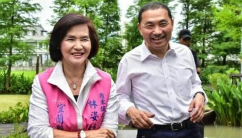 宜蘭縣長林姿妙出席活動，面對媒題接連詢問關於是否接任高雄市長韓國瑜地方競選總部主委時，她與新北市長侯友宜一樣，以縣政繁忙為由閃避話題。   圖：翻攝自宜蘭縣長林姿妙臉書粉絲團