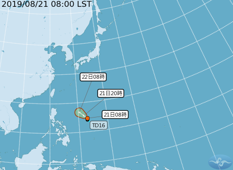 白鹿颱風是否會形成？未來動向仍須觀察。   圖：氣象局／提供