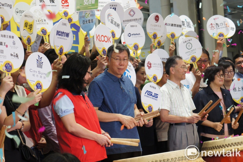 台北市長柯文哲再次表達對香港問題的看法。   圖：黃建豪/攝