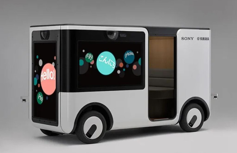 Sony和Yamaha聯合推出自駕車「SC-1 Sociable Cart」，將供給遊樂園、渡假村或高爾夫球場等場所使用。   圖：翻攝自Yamaha官網