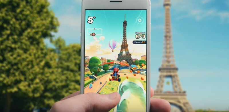 《瑪利歐賽車巡迴賽》手遊版將於9月25日，在iOS、Android雙平台正式上架。   圖：翻攝自任天堂官方YouTube