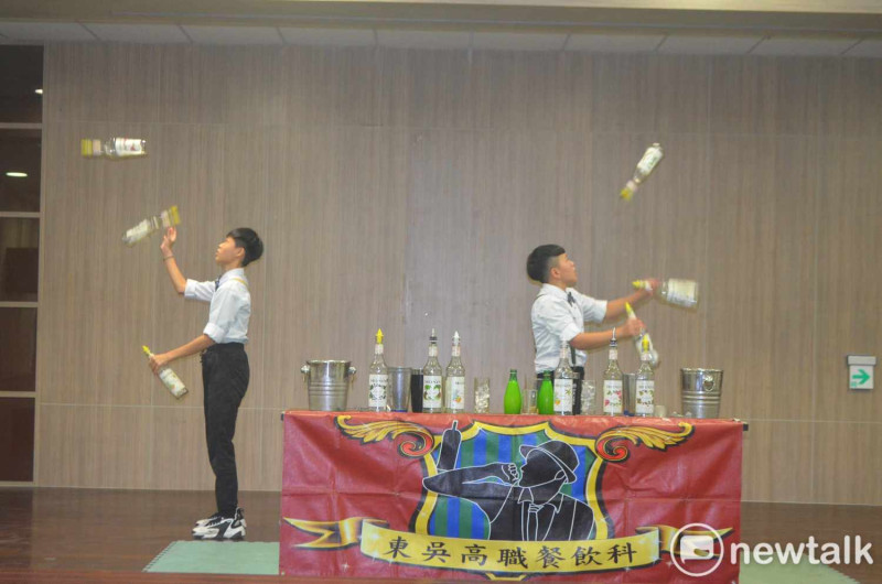 嘉義文化創意產業園區「2019飲品文化祭」，將邀請東吳高職演出調酒秀。   圖：蔡坤龍/攝