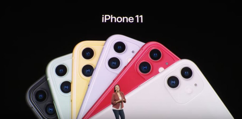 蘋果今推出iPhone 11、iPhone 11 Pro、iPhone 11 Pro Max共3款新機，將於9月20正式開賣。   圖：翻攝自Apple官方YouTube