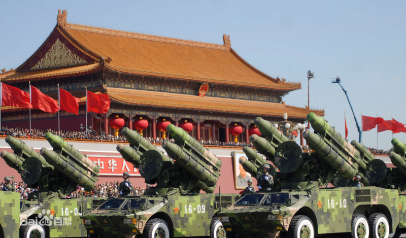 「十一大閱兵」的表演是中國國慶全場焦點。   圖：翻攝自百度百科