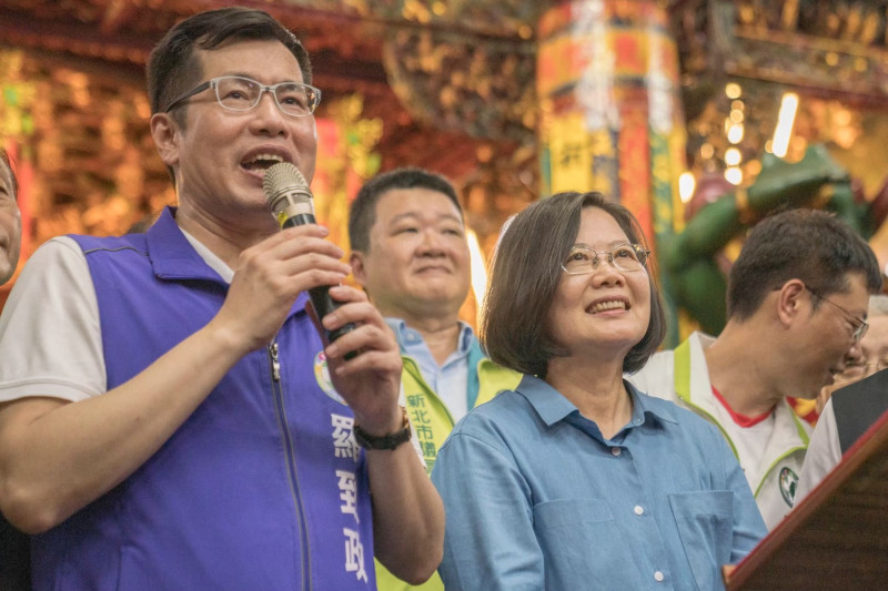 板橋東區現任立委羅致政，是蔡總統的嫡系人馬。   圖：羅致政競選辦公室提供 