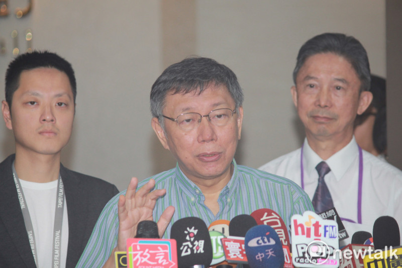 台北市長柯文哲對於建管處官員收賄一案相當不滿，下令未來要採「連坐法」。   圖：周煊惠 ／攝（資料照）