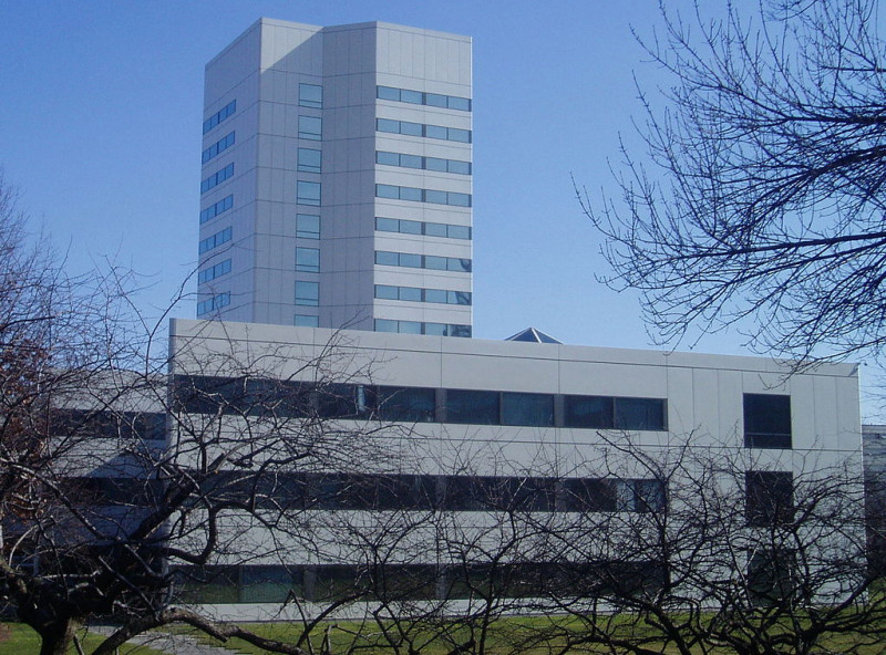 美國嬌生公司位於紐澤西州新布朗斯維克的總部大樓。   圖：翻攝自維基百科