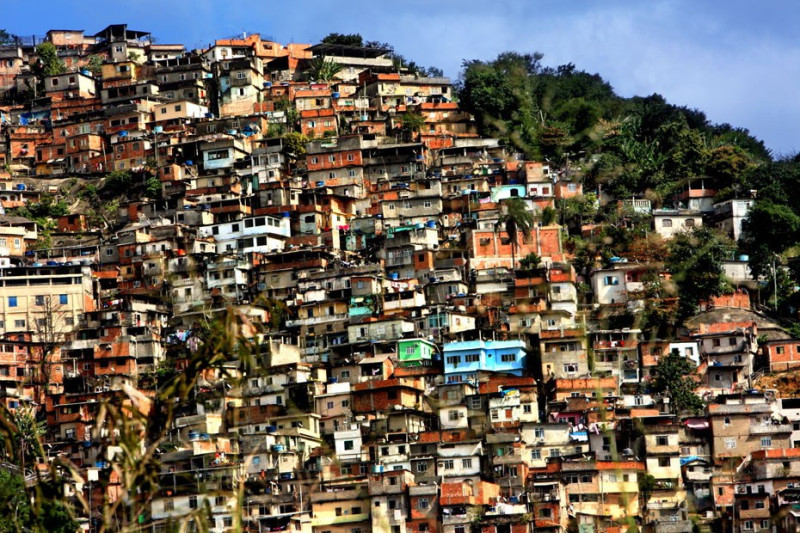 巴西貧民窟。   圖 : 翻攝自vhouse.163.com