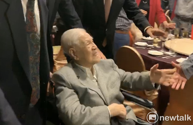 李登輝高齡98歲，近年來鮮少出席公開活動。   圖：周煊惠 / 攝（資料照片）
