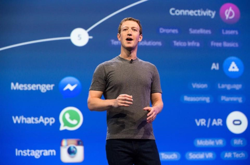 Facebook與Instagram也跟進串流影音平台的政策，宣布調降影片畫質以減少網路流量。圖為臉書創辦人祖克柏。   圖：擷取自祖克柏臉書