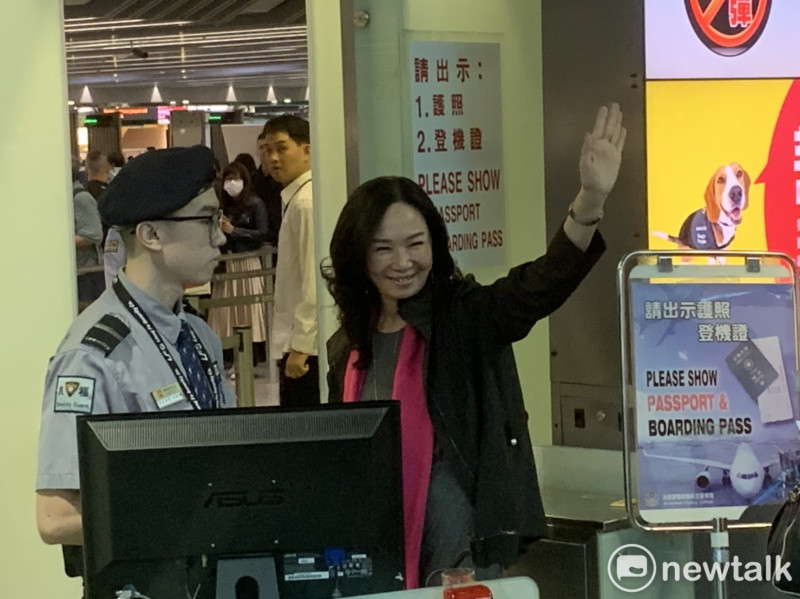 韓國瑜夫人李佳芬今代夫出訪，前往菲律賓及越南拜會僑胞。   圖：林昀真／攝