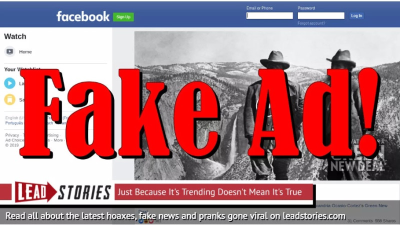 臉書撤下The Really Online Lefty League的廣告，顯示臉書會查核政治團體的廣告，但不會查核政治人物。   
