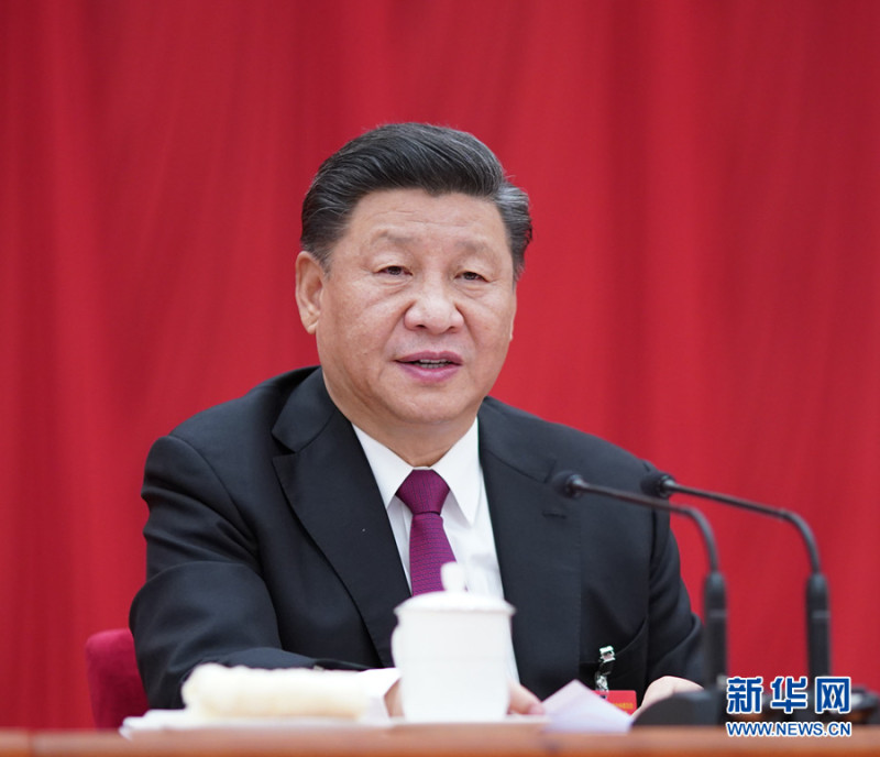 中國國家主席習近平曾不斷強調一國兩制臺灣方案。 圖:新頭殼資料照。